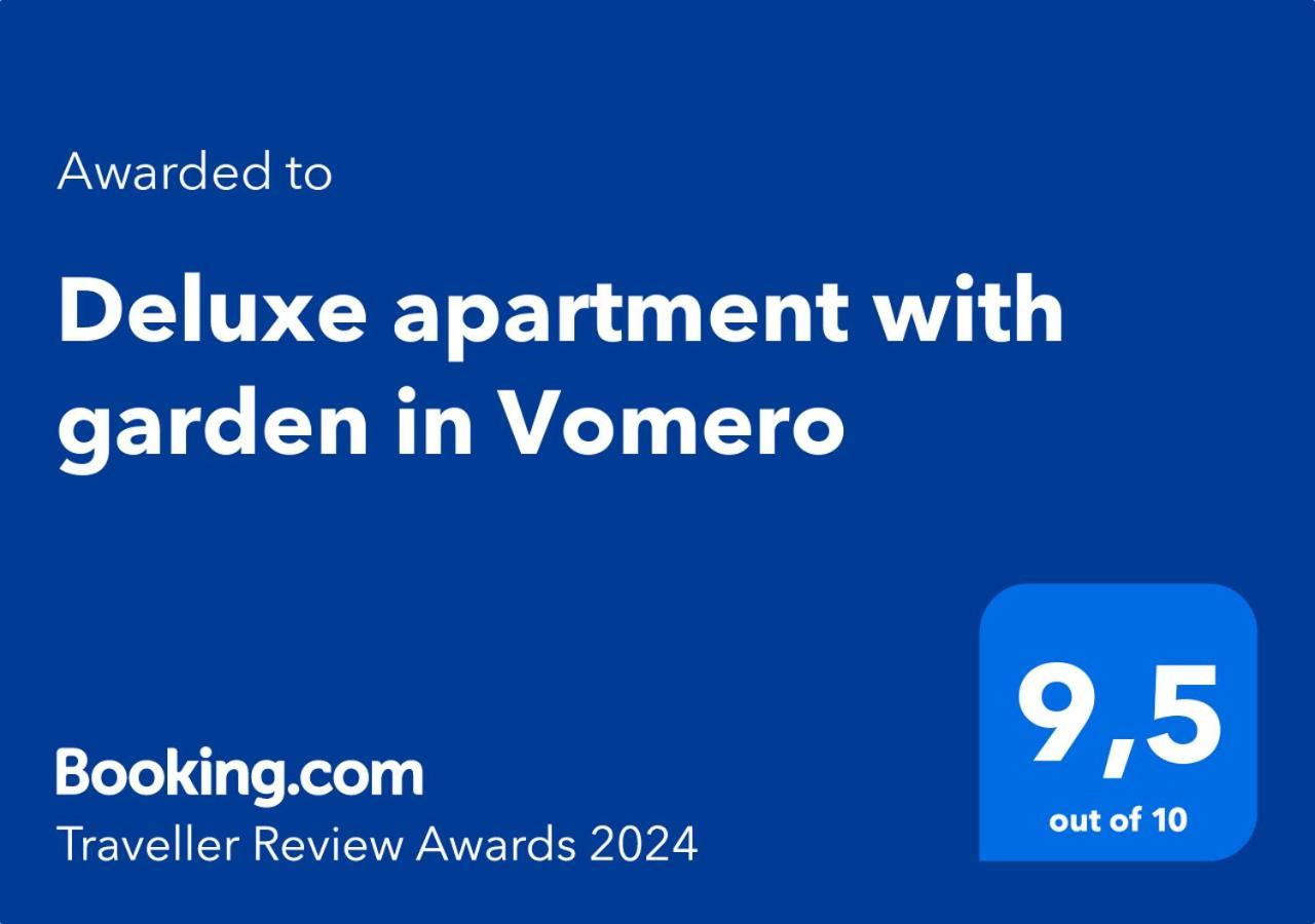 Deluxe Apartment With Garden In Vomero Nápoly Kültér fotó